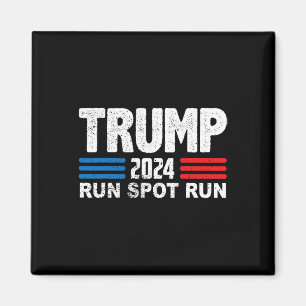 Kör Spot Spring Trump Debyte Citat Roligt Politisk Magnet