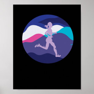 Kör Springer Springa Poster