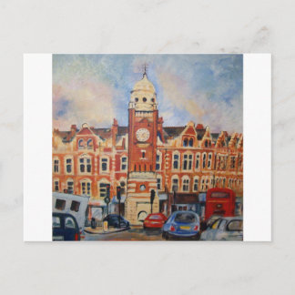 Kor stadstrafik vykort