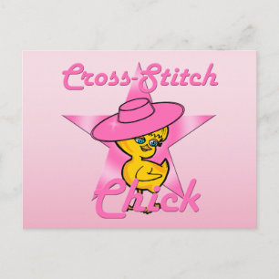 Kor-Stitch-Chick nr 8 Vykort