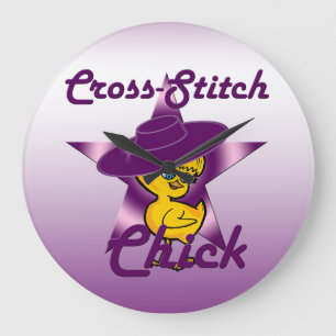 Kor-Stitch-Chick nr 9 Stor Klocka