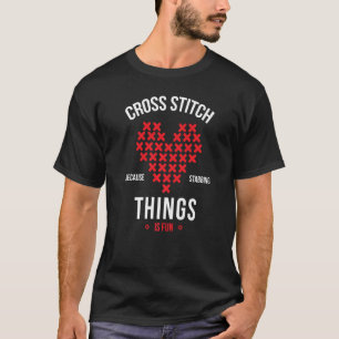 Kor Stitch eftersom det är Roligt Embroi att fabba T Shirt