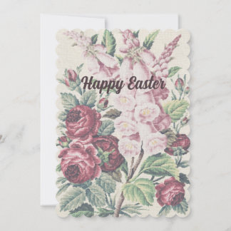 Kor Stitch Flowers Julkort