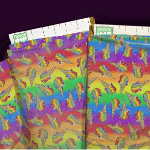 Kor Stitch Ice Cream Craftcore - Rainbow Fabric Tyg