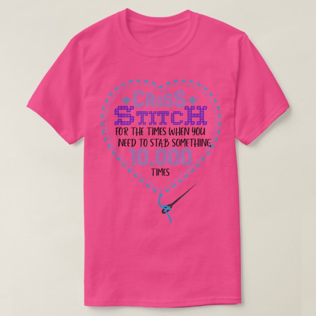 Kor stitch när du behöver strypa den funktionella  t shirt (Design framsida)
