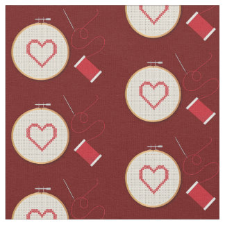 Kor Stitch Sewing Heart Tyg