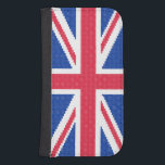 Kor-stygk Union Jack Plånboksfodral För Samsung Galaxy S4<br><div class="desc">Kor-stygk Union Jack</div>