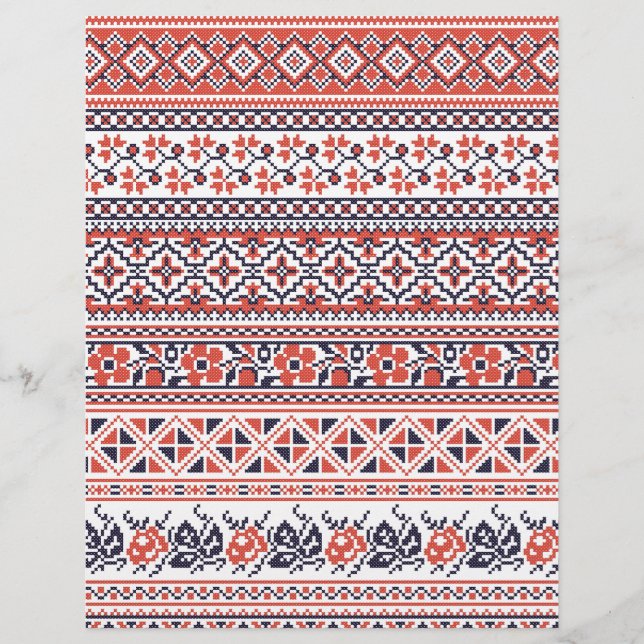 Kor-stygn i Mönster Reklamblad (Framsidan)