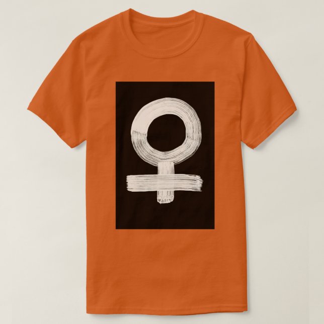 Kör symboler Solar System 0003 Venus Inverted T Shirt (Design framsida)