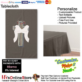 Kor Tablecloth Household Linen Brown Background
