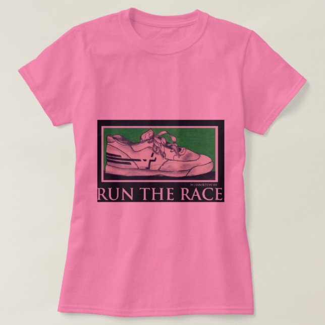Kör tävlingt-skjortan tee (Design framsida)