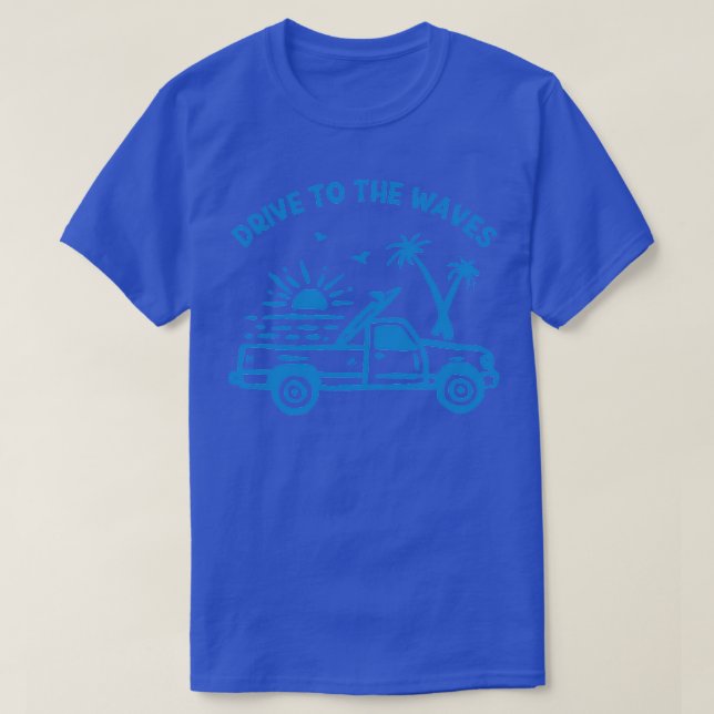 Kör till Vinkar TShirt T Shirt (Design framsida)