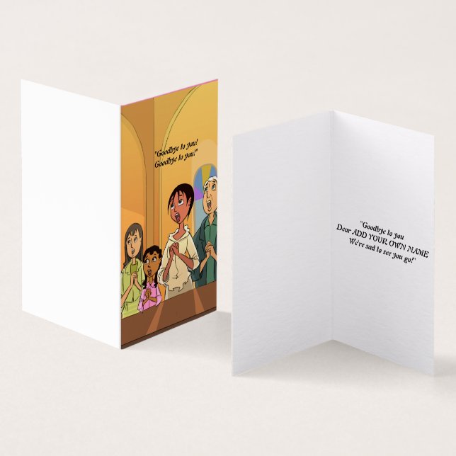 Kör tillsammans och Lämna kort (In- och utsida)