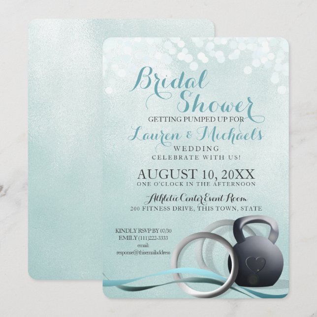 Kor Trainer Möhippa Inbjudningar (Fram/baksida)