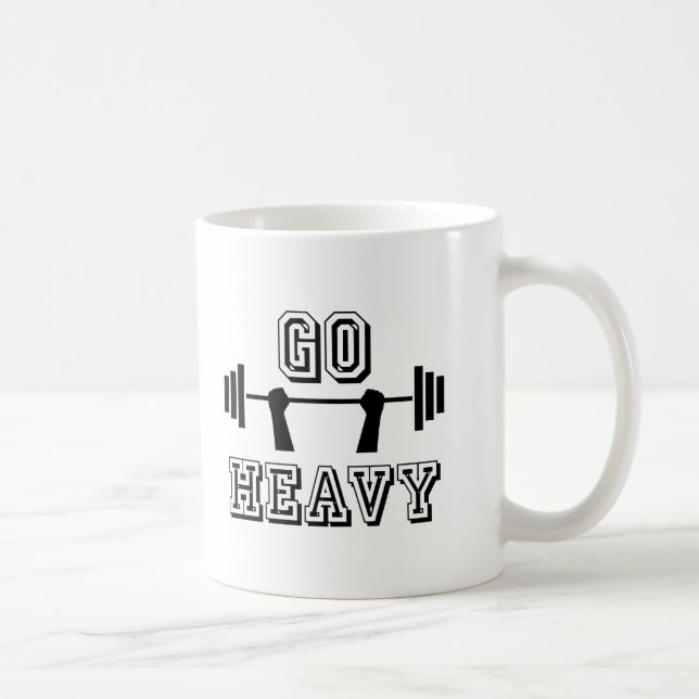 Kör tungt kaffemugg (Höger)