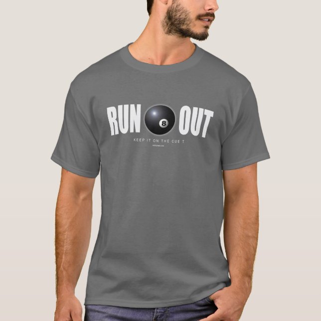 Kör ut biljard t-shirt (Framsida)