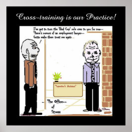 Kor-utbildning på jobbet! poster