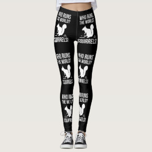 Kör vem världen? Ekorre Leggings