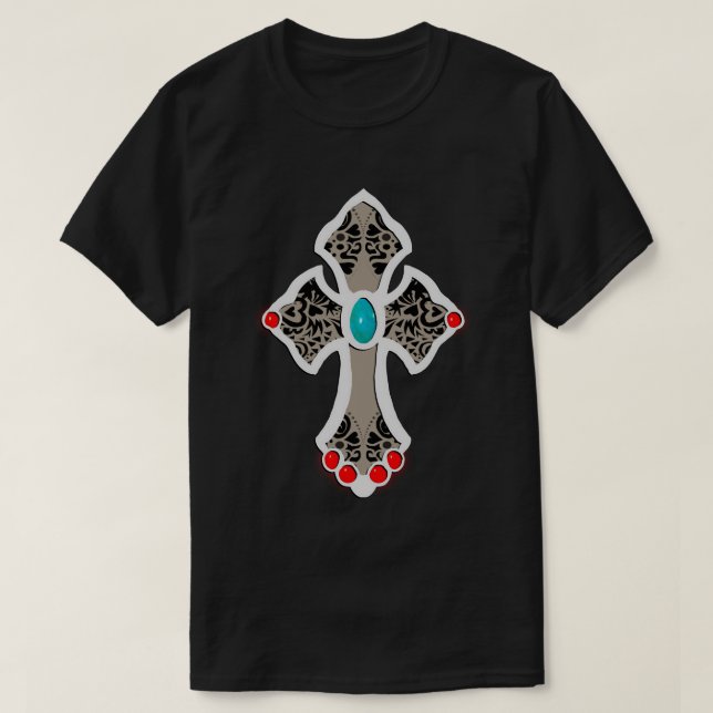 Kor Vintage Gemstones T Shirt (Design framsida)