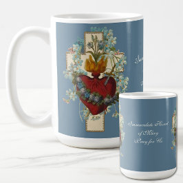 Kor Virgin Mary Immaculate Heart Religiösa Kaffemugg