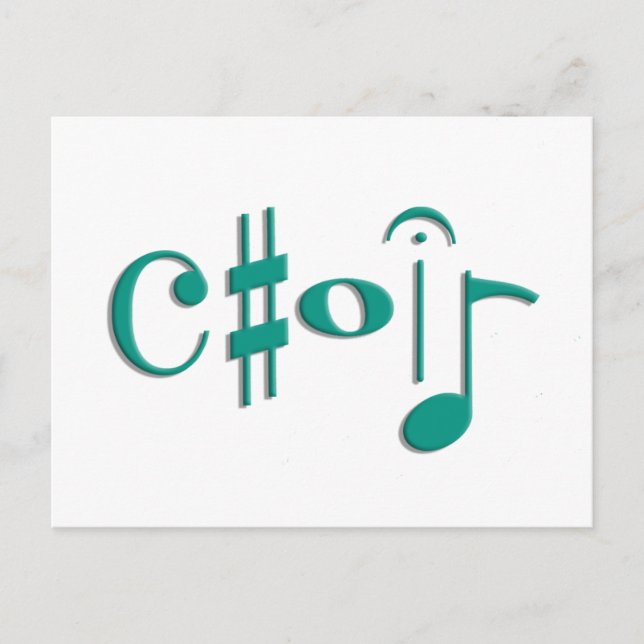 kör vykort (Framsida)