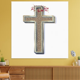 Kor Wall Art med vit bakgrund Canvastryck