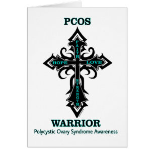 Kor/Warrior...PCOS Hälsningskort