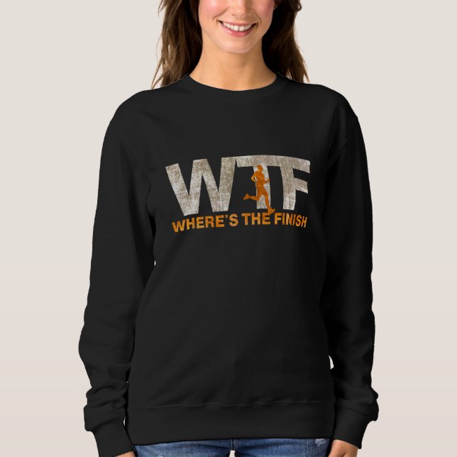 Kör WTF där Springerna Avslutar 1 T Shirt (Framsida)