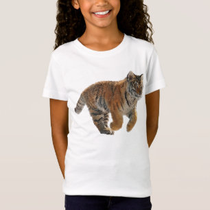 Köra Amur Tiger Unge Wildlife Art T-shirt