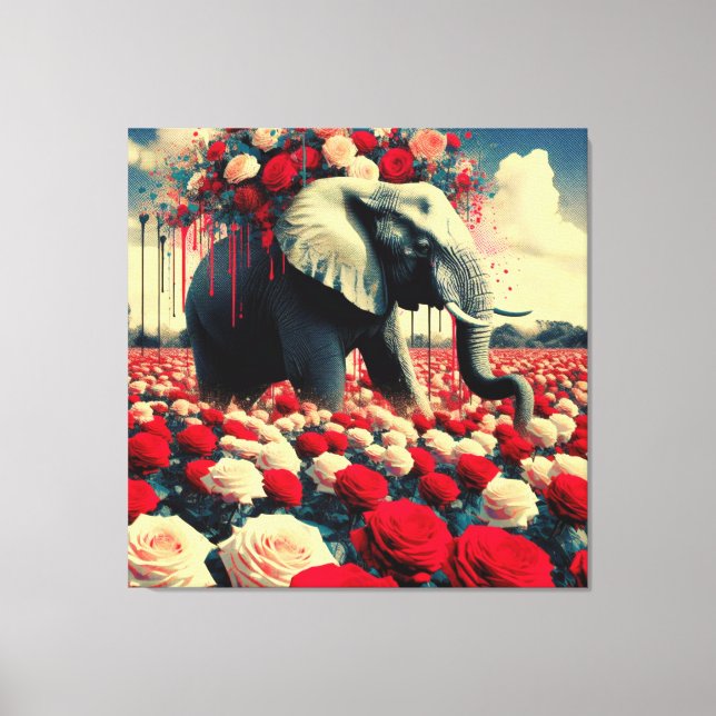 KÖRA AV AFRIKA 10 CANVASTRYCK (Framsida)