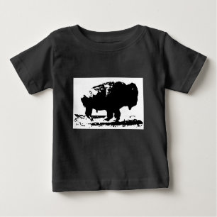 Köra Buffalo Bison Pop Art T-shirt