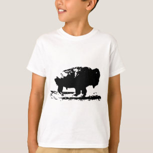 Köra Buffalo Bison Pop Art Tee