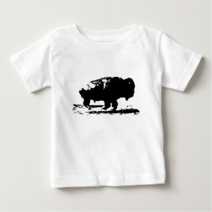 Köra Buffalo Bison Pop Art Tee