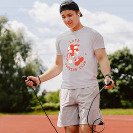 Köra den sena Klubben Retro Funny Personlig 2026 T Shirt