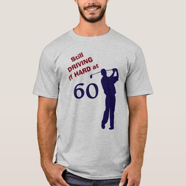 Köra det hårt på Golf 60 Tee Shirt (Framsida)