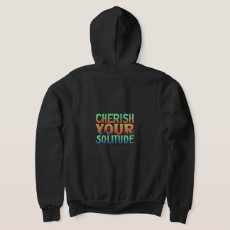 "Köra din ensamhet" Fullt-Zip Hoodie. T-Shirt