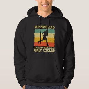 Köra För manar Pappa Marathon Springer Coach Marat Hoodie