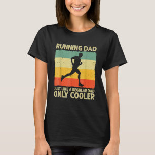 Köra För manar Pappa Marathon Springer Coach Marat T Shirt