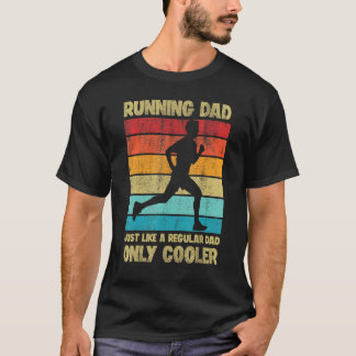 Köra För manar Pappa Vintage Marathon Springer Coa T Shirt