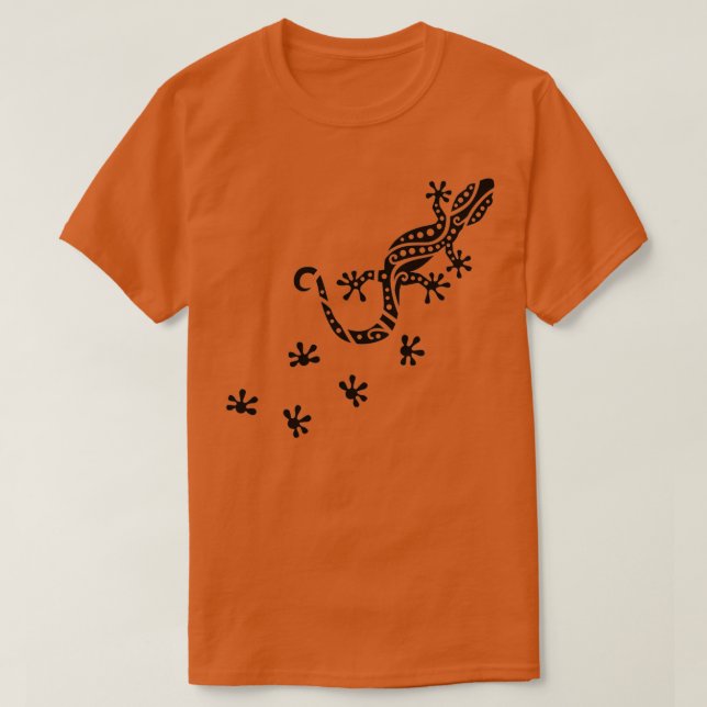 Köra gecko t shirt (Design framsida)