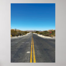 "Köra genom Joshua Träd."