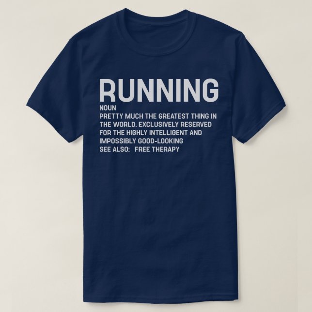 Köra Gift Introvert Marathon Springer Running Def T Shirt (Design framsida)