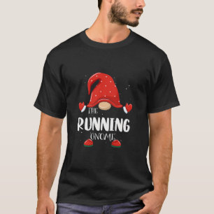 Köra Gnome Matching Family Group jul Paja T Shirt