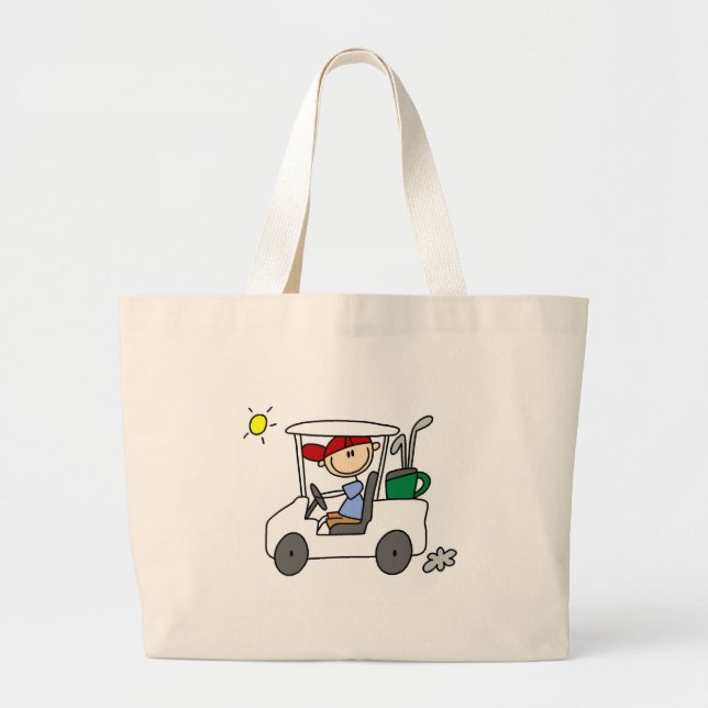 Köra Golfvagnen hänga lös Jumbo Tygkasse (Framsidan)