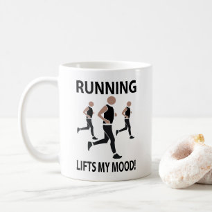 Köra Hiss My Mood Running Kaffemugg