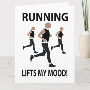Köra Hiss My Mood Running Kort