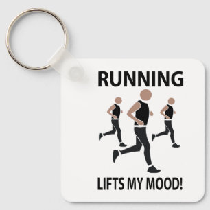 Köra Hiss My Mood Running Nyckelring