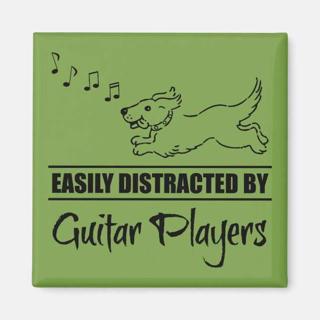 Köra Hund enkelt uppdelat av Guitar Players Magnet (Framsidan)