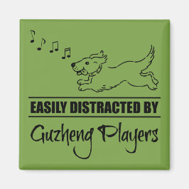 Köra Hund enkelt uppdelat av Guzheng-spelare Magnet