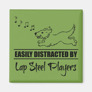 Köra Hund enkelt uppdelat av Lap Steel Players Magnet